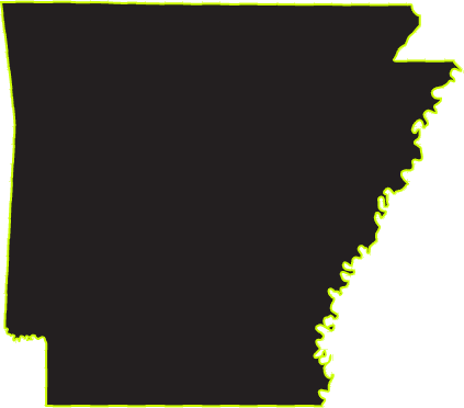 Arkansas State Outline