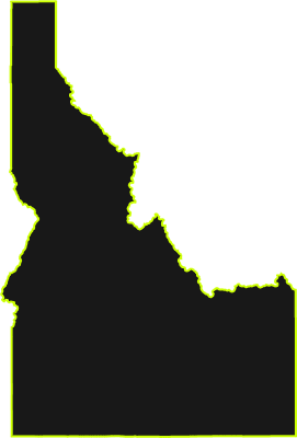 Idaho State Outline
