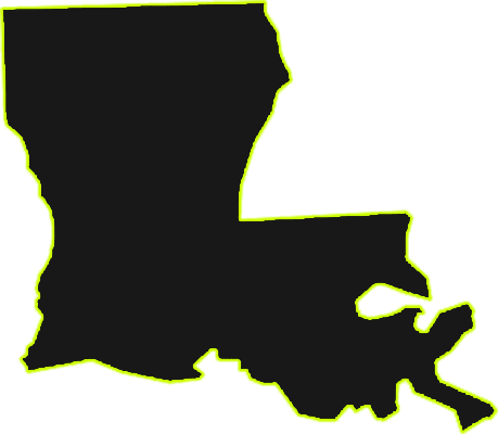 Louisiana State Outline