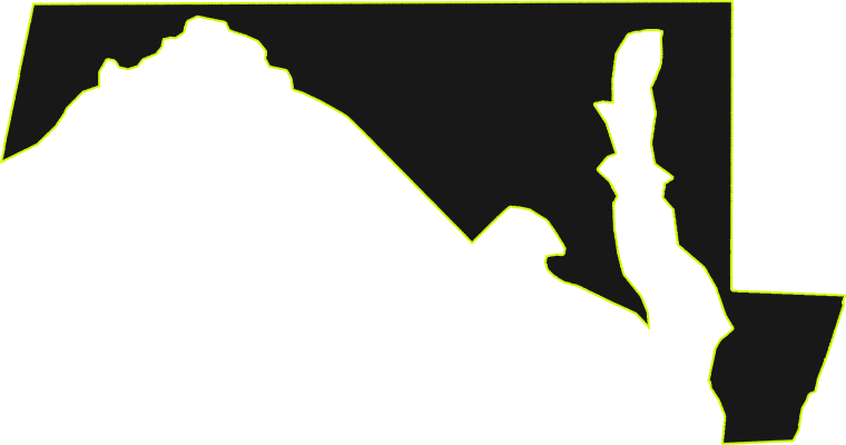 Maryland State Outline