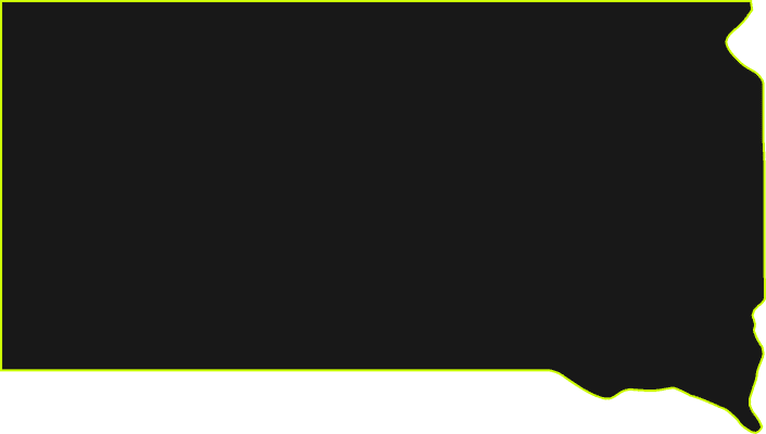 South Dakota State Outline